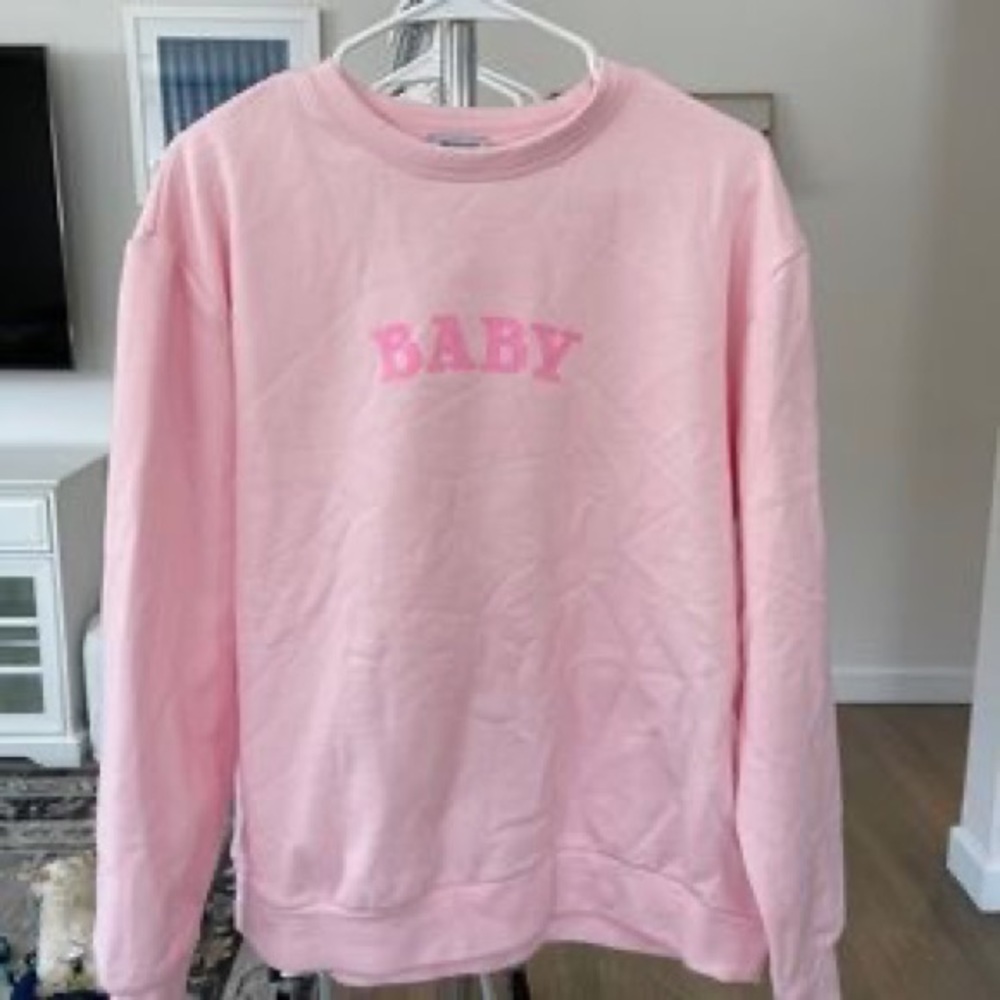 FURRY PINK SWEATER 💞